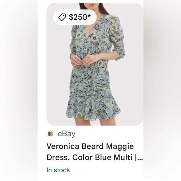 Veronica Beard 100% Silk Dress - Picture 12 of 12